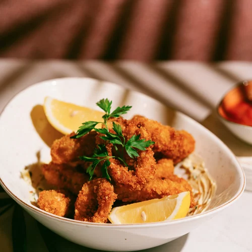 CRUNCHY CALAMARI