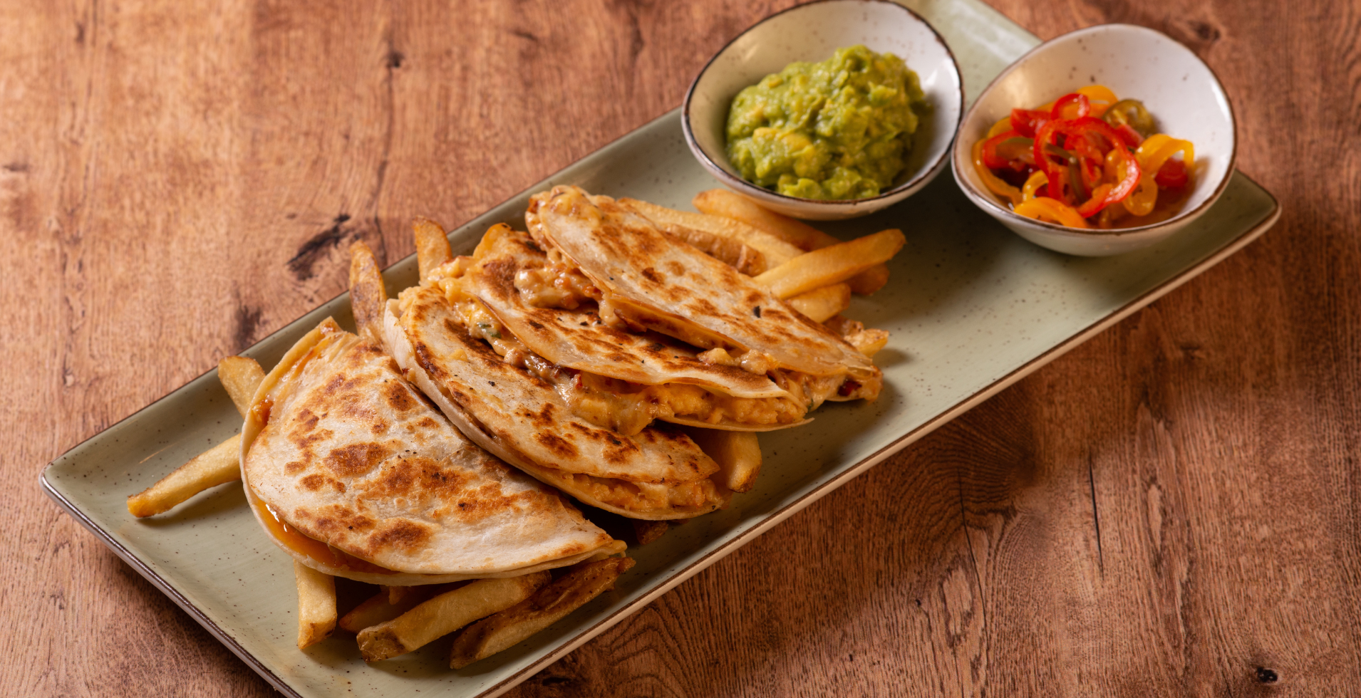 Lobster quesadillas